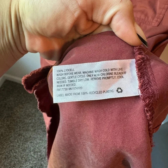 Universal Thread Target T-Shirt Dress - light burgundy, size small - Picture 4 of 5